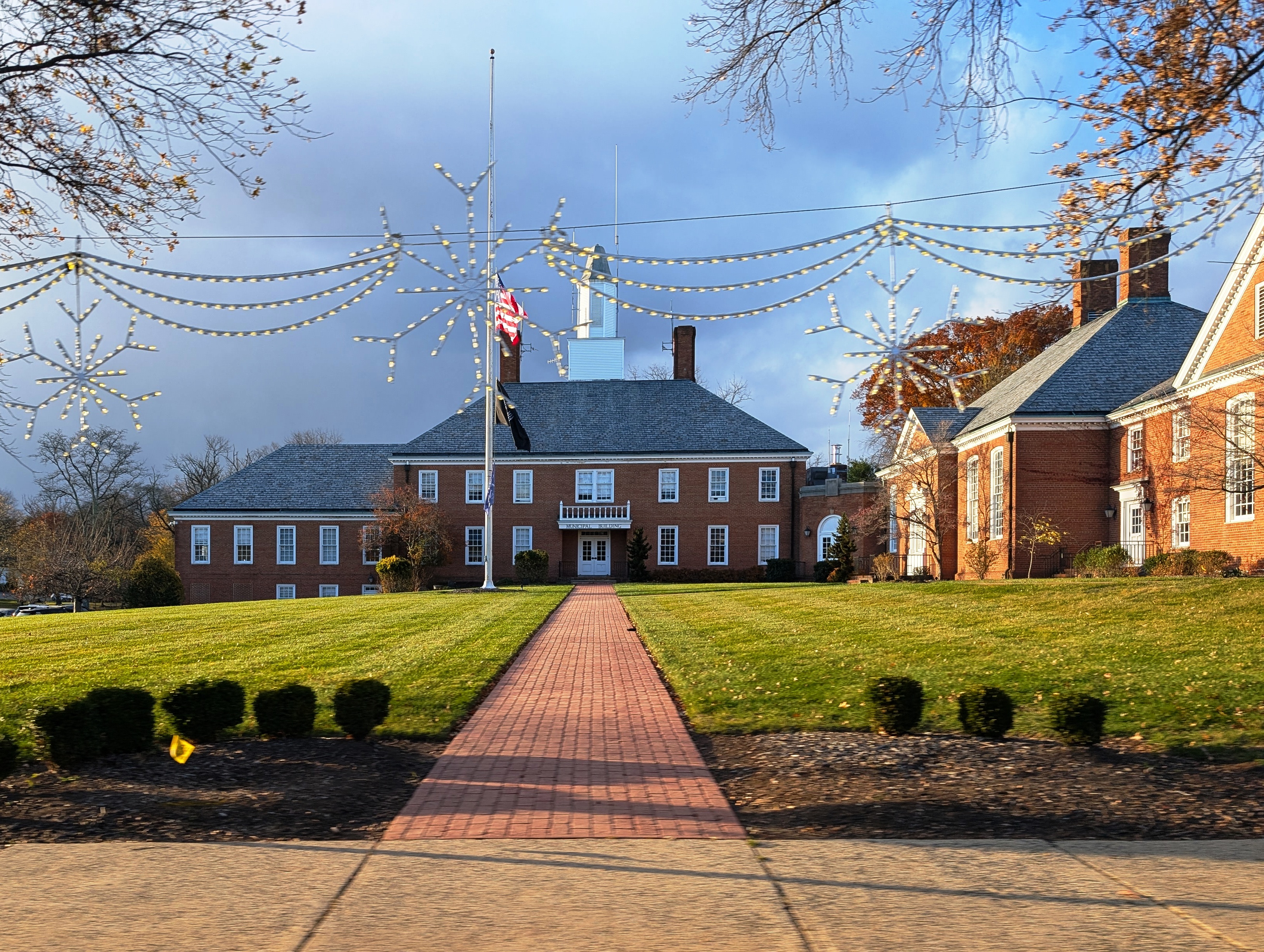 Westfield Municipal Building and landscaped grounds